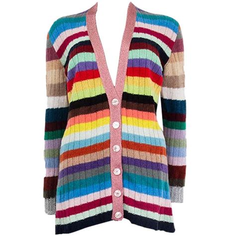 multi color gucci sweater|Gucci outlet cardigan.